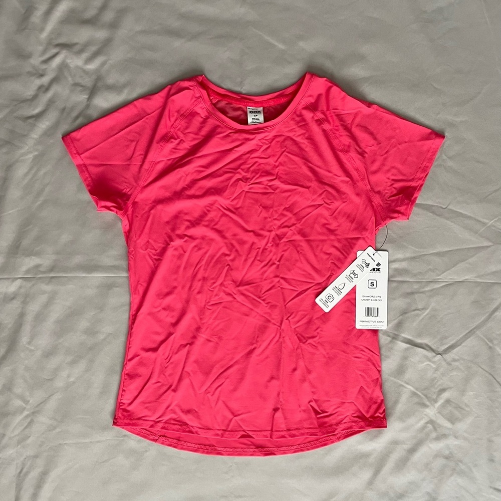 RBX Women's Hot Pink Short Sleeve Tee